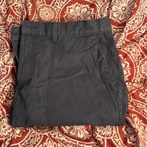 Gray Large cargo pants